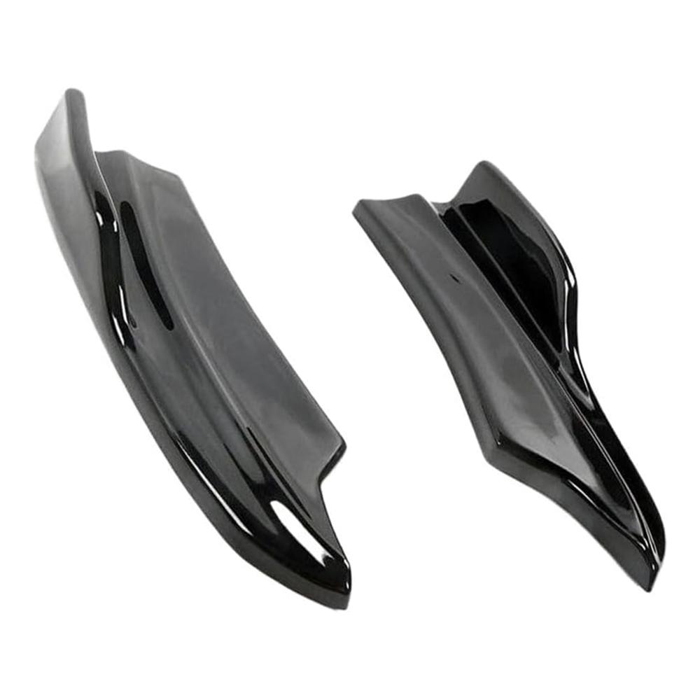 Rear Bumper Diffuser Splitter Protector For Dodge Charger SRT R/T 392 GT Scat Pack Daytona 15-23 Rear Bumper Side Valence Spat Glossy Black