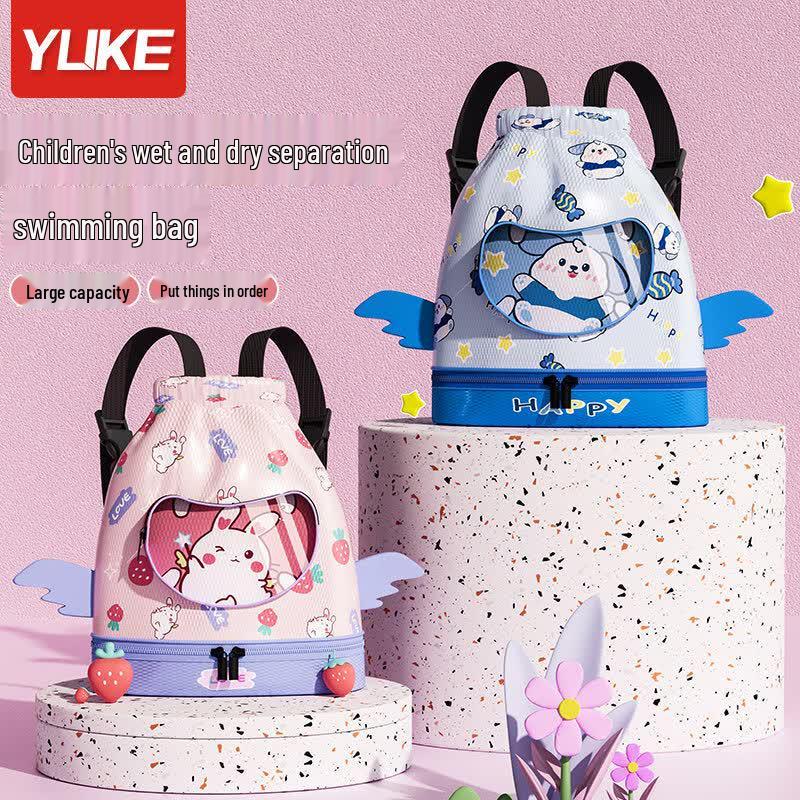 Yuke Kids  Dry & Wet Separation Swimming Backpack