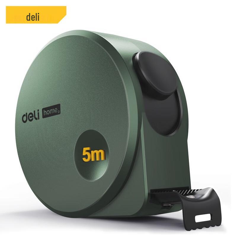Deli 5m High-Precision Retractable Steel Measuring Tape CN plug (adapter included)