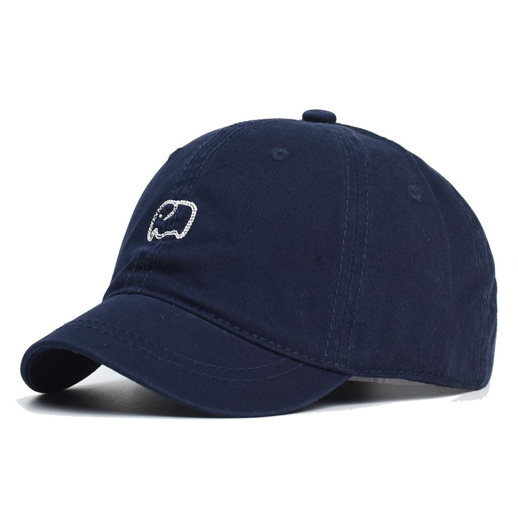 Short Brim Cotton Baseball Cap Men Women Casual Vintage Dad Hat Adjustable Trucker Style Low Profile Caps Nylon Fastener Tape