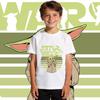 Star Wars Yoda Baby Yoda Print Kids Cotton T Shirt Casual Short Sleeve Tee Boys Girls Toddler Summer Top