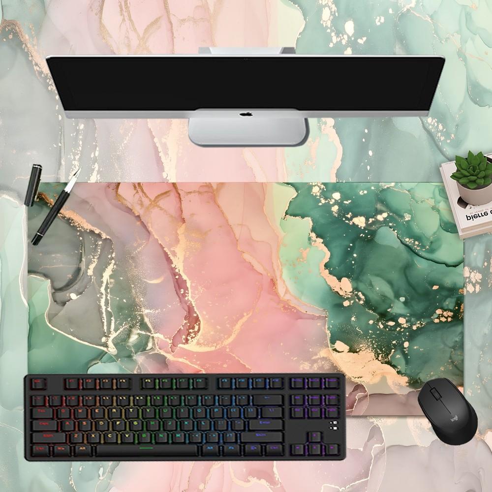 Fashion Marble Mousepad Boy Pad Natural Rubber Gaming Mousepad Desk Mat Size For Gameing World Of Tanks CS GO Zelda