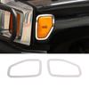 Cornice decorativa freccia laterale argento Per Hummer H3 2005-2009