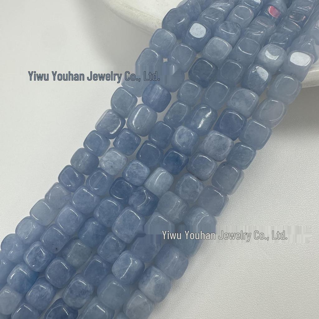 Natural Stone Square Beads for DIY Bracelets & Necklaces