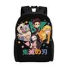 Demon Slayer Backpacks Kimetsu No Yaiba Nezuko Awakened Demon Daypack  Mochila Office Work Retro Washable Rucksack