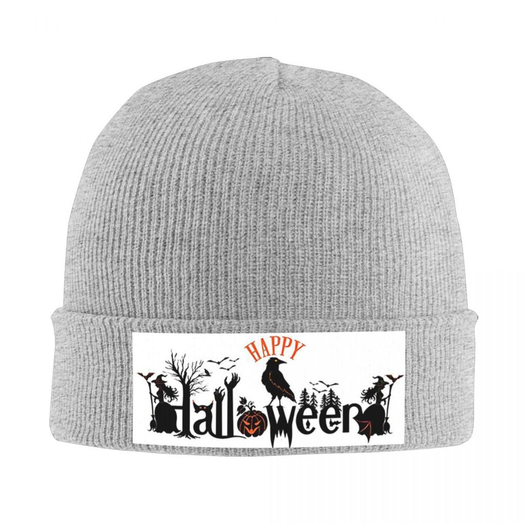 Happy Halloween Warm Knitted Cap Winter Knit Bonnet Hat Skullies Beanies Hip Hop Caps for Unisex