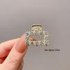 Women's Half-Tied Pearl Hairpin - 2024 New Side Clip for Back of Head