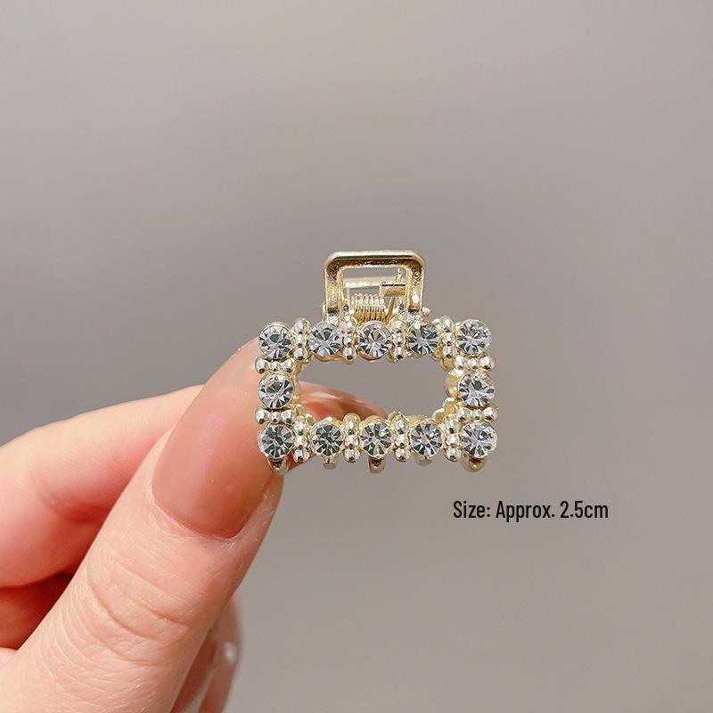 Women's Half-Tied Pearl Hairpin - 2024 New Side Clip for Back of Head