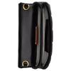 Coach Tabby 18 Brand Logo Push Lock Closure Napa Leather Handbag Small Women Handbag Black CP018-B4BK
