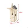 Windmühle Holzhaus Dekoration Physik Projekte für Mädchen Weihnachtsgeschenke