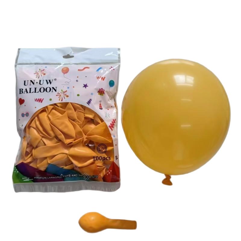 Durable and Safe 10-Inch Colorful Balloons for Kids' Birthday Party Decorations