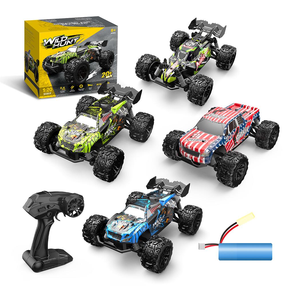New 1:20 Off Road RC Car 2.4G Radio Remote Control Cars RTR High Speed Climbing Drift Remote Control Monster Truck Toys for Children