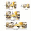 1pc French Parisian Suitable for Bedroom, Non-Slip Rubber Backing Rug with Suitable for Living Room, Machine Washable Mat Suitable