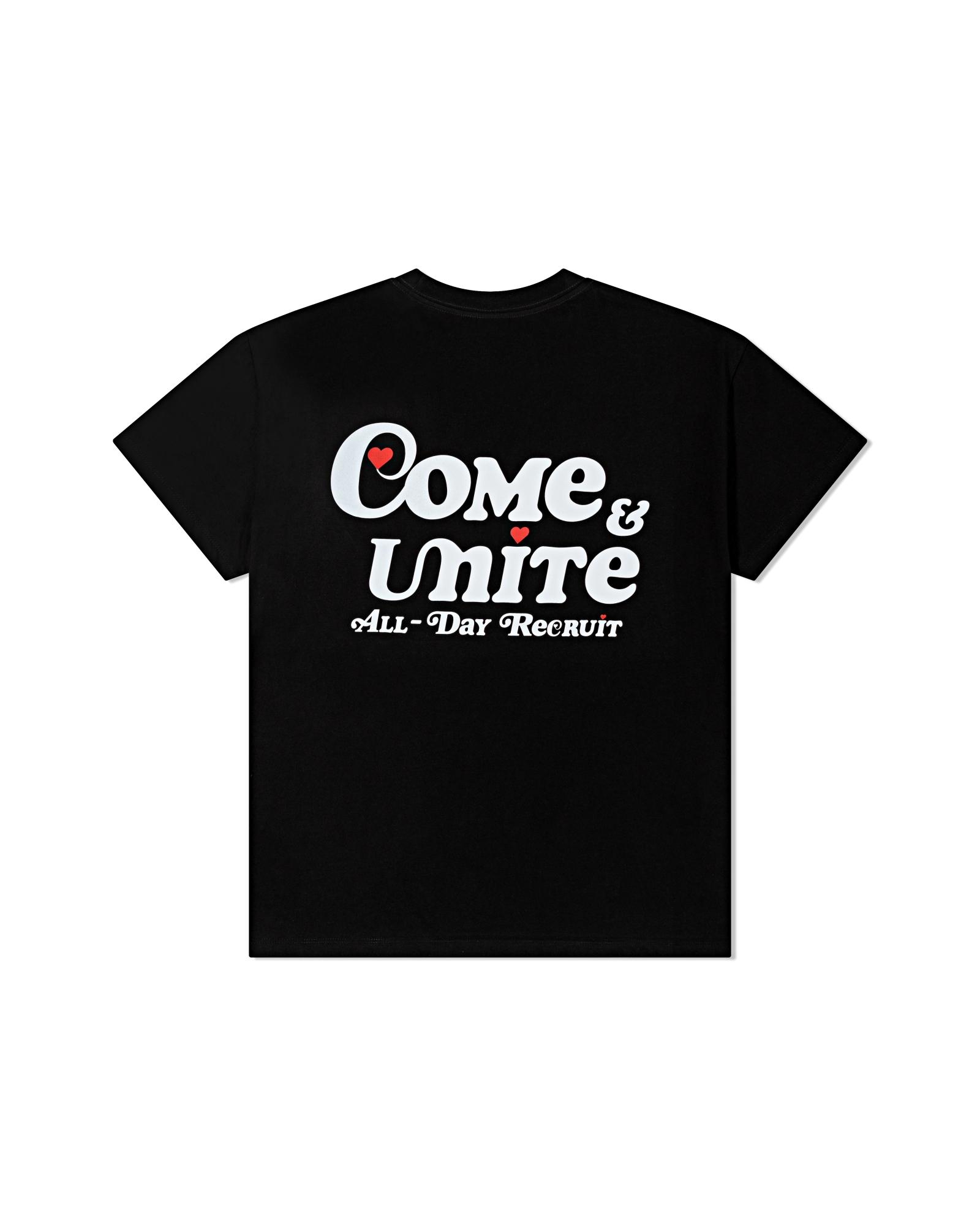 Community Club Come & Unite Tee Black Xl