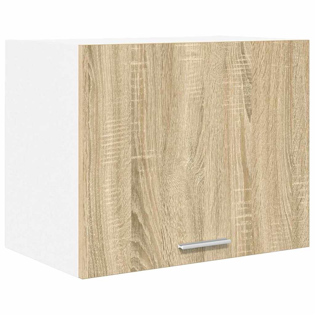 Hanging Cabinet 2 pcs Sonoma Oak & White 50 x 31 x 40 cm