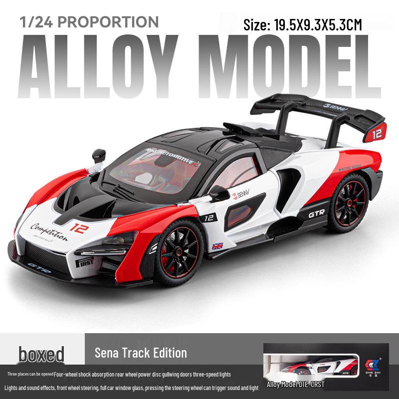 1/24 Rolls-Royce Phantom Alloy Car Model with Sound, Light, and Starry Sky Roof for Kids' Collection and Decoration.