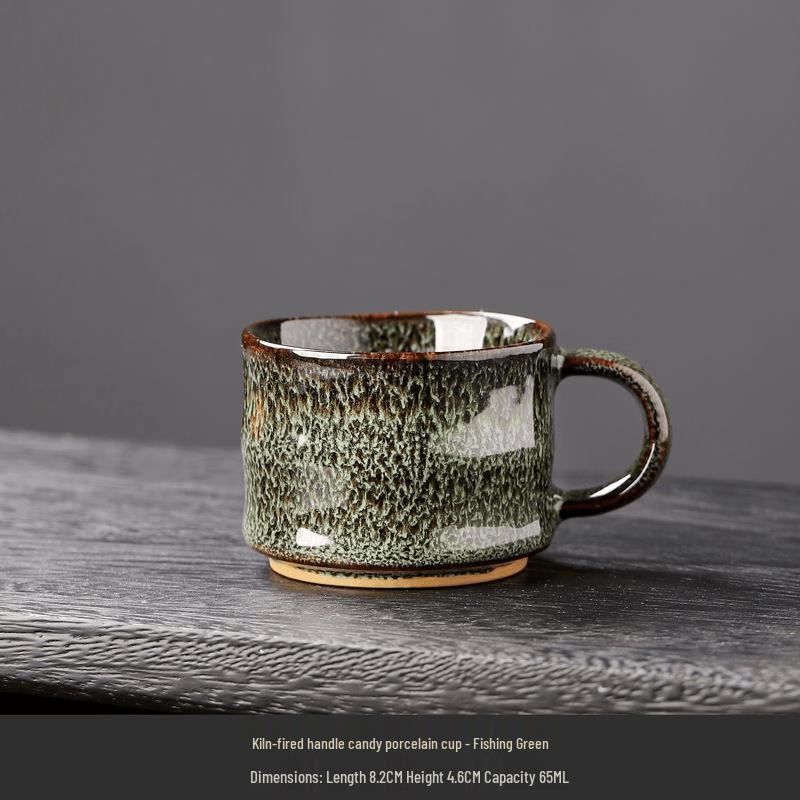 Japanese Style Kiln-Fired Ceramic Teacup Set