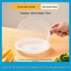 ZISIZ Disposable Thickened Plastic Plates