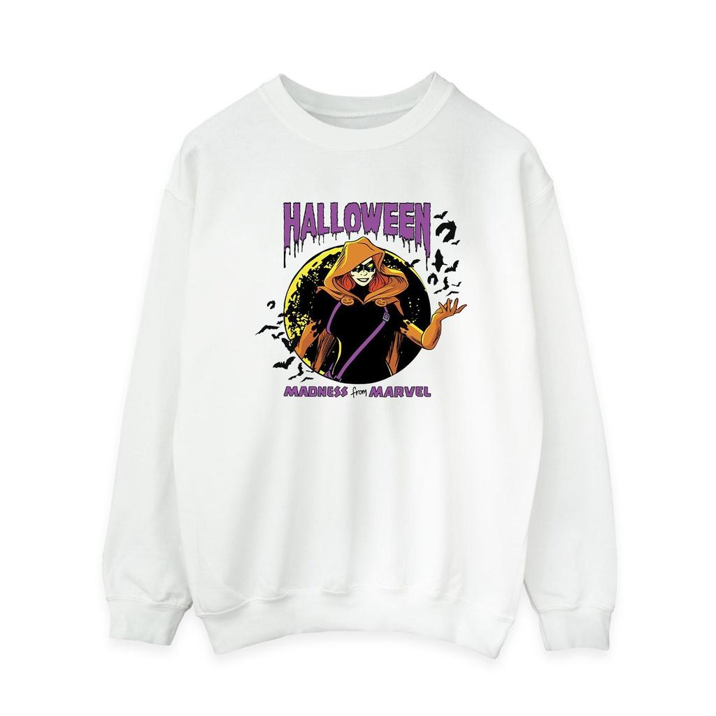 Marvel Womens/Ladies Black Widow Halloween Sweatshirt