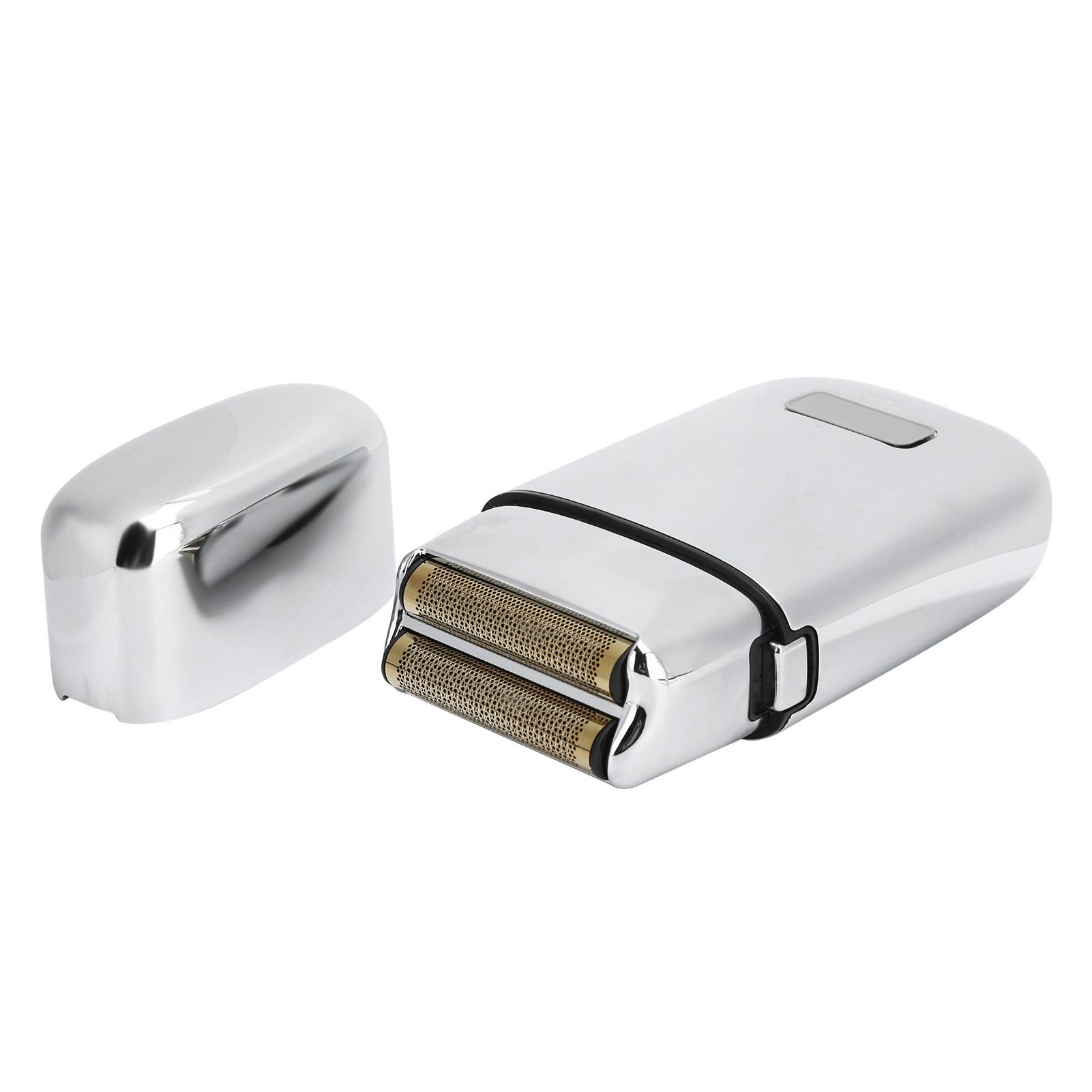 

USB-зарядка многофункциональная мужская бритва бытовой портативный триммер для бороды бритва (Серебряный)