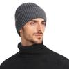 Thickened Knitted Cap Warm Beanie Hats Fashion Pompoms Hat  Outdoor