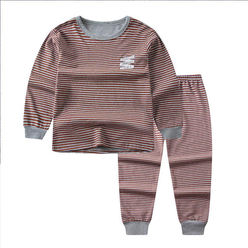 Children's Cotton Underwear & Pajama Set: Warm Wool Sweater, Bottoms for Boys & Girls, Autumn/Winter Comfort