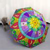 1pc Sunflower Mandala Folding Umbrella , 8 Ribs Casual Durable Lightweight Portable Travelling Umbrella For Men & Women Yy250728152