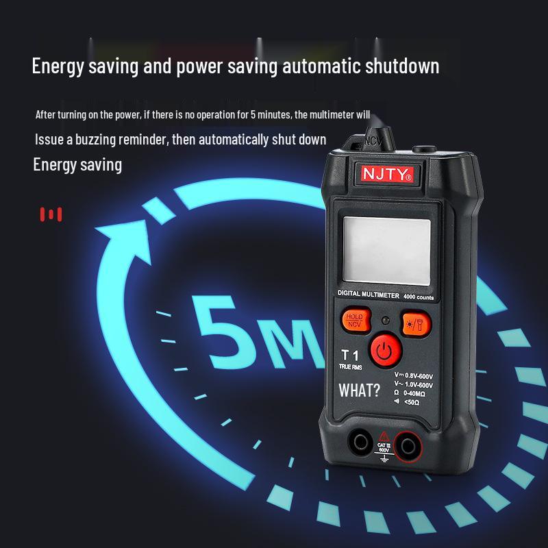 Tianyu T1 Intelligentes Digitalmultimeter - Narrensicheres Werkzeug für Elektriker und Studenten