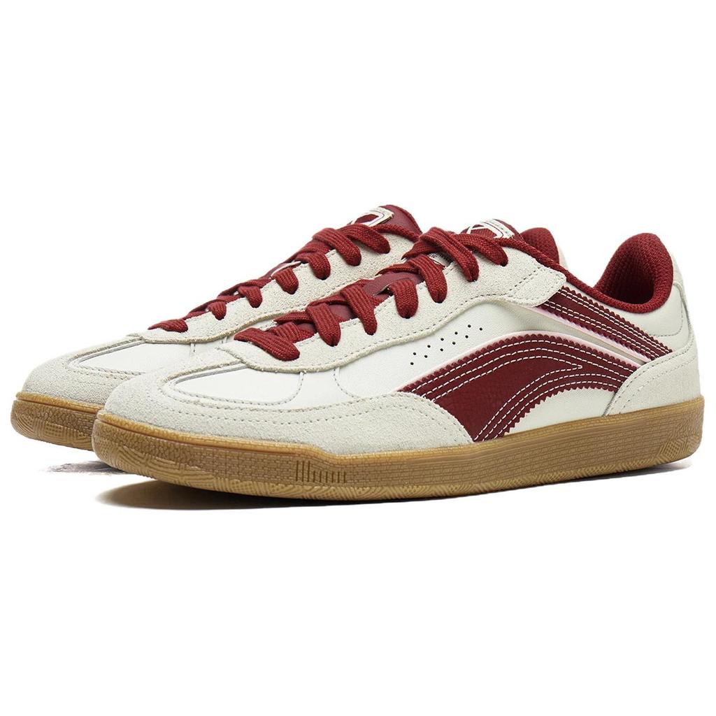 Li Ning Heart Flow Slim Versatile Comfortable Durable Shock Absorption Low Top Casual Shoes Women sneaker Light-Red AGCW122-8