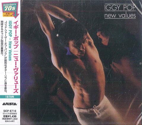 

CD IGGY POP New Values Limited Edition SICP6716 ARISTA 2025 Japan Obi Rock