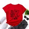 CUTE CAT Fashion Cotton T-Shirt Short Sleeve Round Neck Women 2d Print Tops