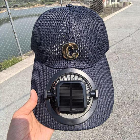 Sun with Sun Upgraded USB Charging Hat Hat Indoor Outdoor Portable