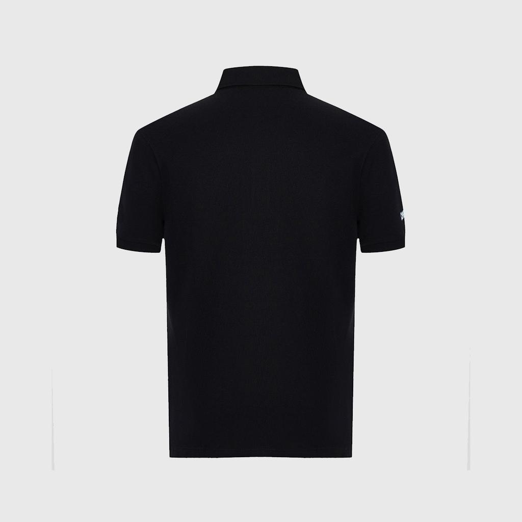 [Letter Printing] Spring/Summer Personalized Versatile Cotton Loose Edition Short Sleeved Men's Polo Shirt