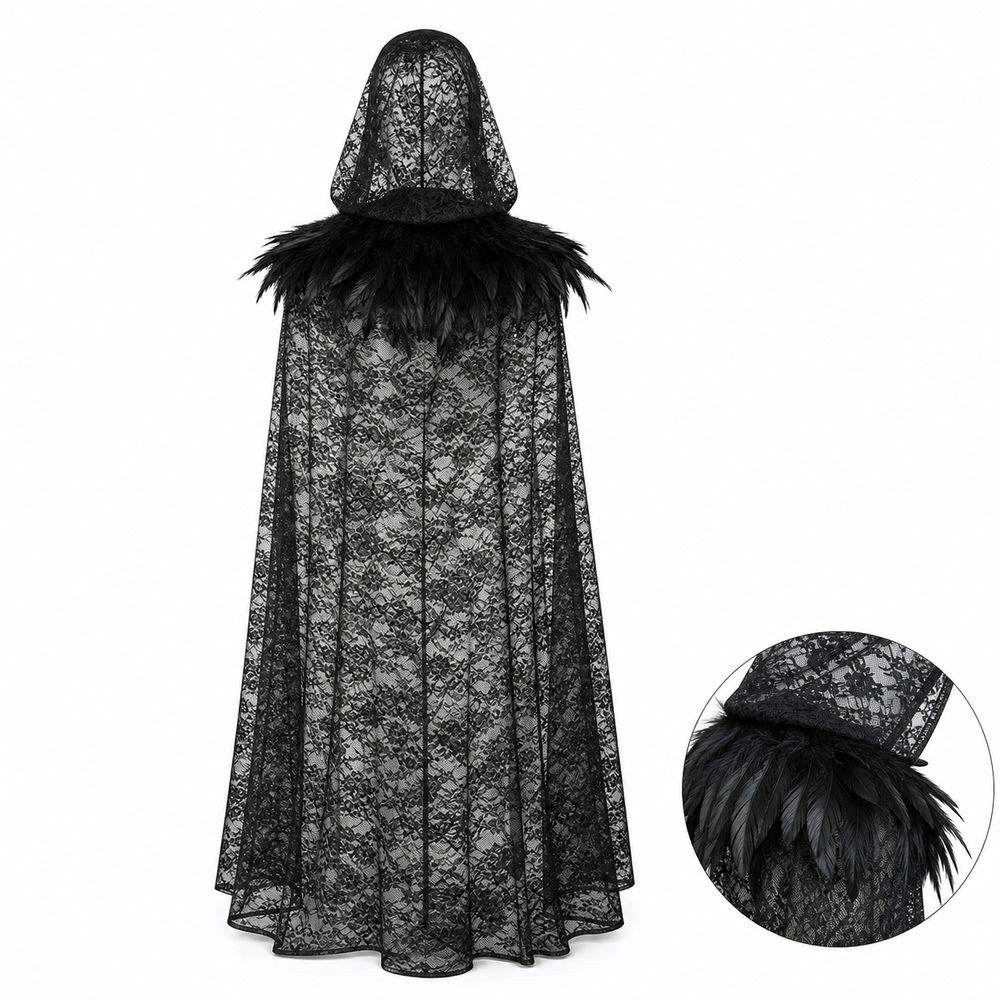 Lace-up Overcoats Vintage Cosplay Costume New Design Costume Cape