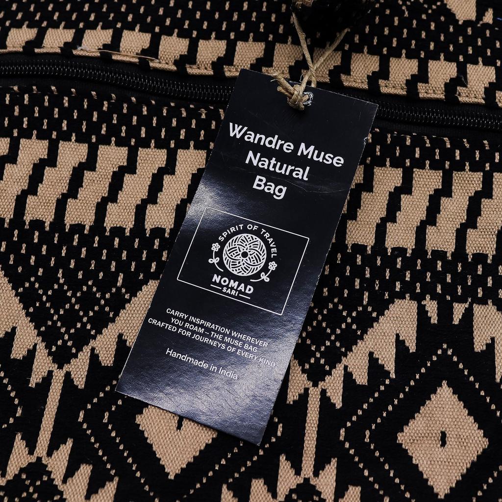 Jacquard Natural Bags – Desert Loom – Wander Muse Bag