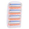 New 4pcs/lot Professional Replacem 5 Layers Shaving Razor Blades Fusione
