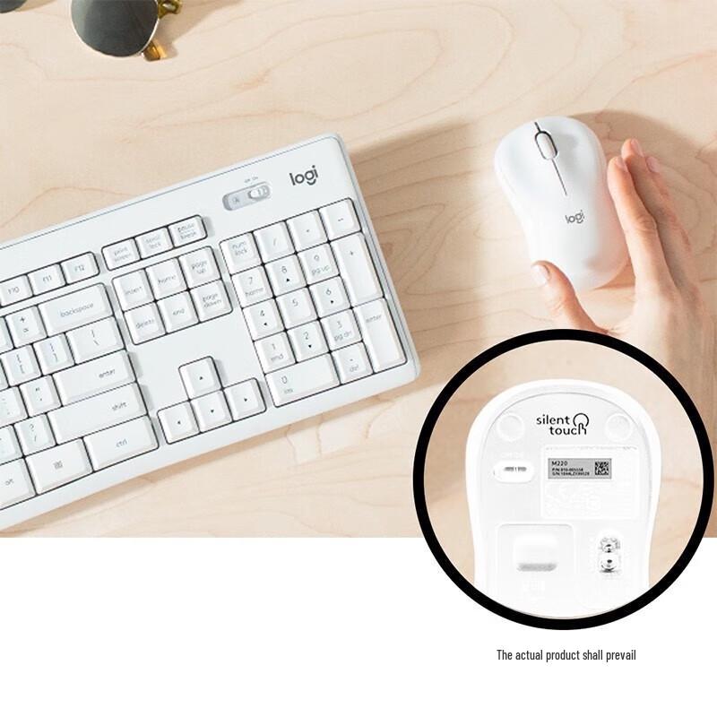 Logitech MK295 Silent Wireless Keyboard and Mouse Combo