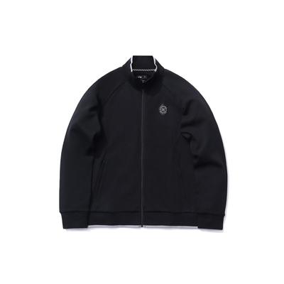 Li Ning Wade Series Shoulder Seam Stand Collar Long Sleeve Sports Jacket Men Jacket Black AWDR045-1