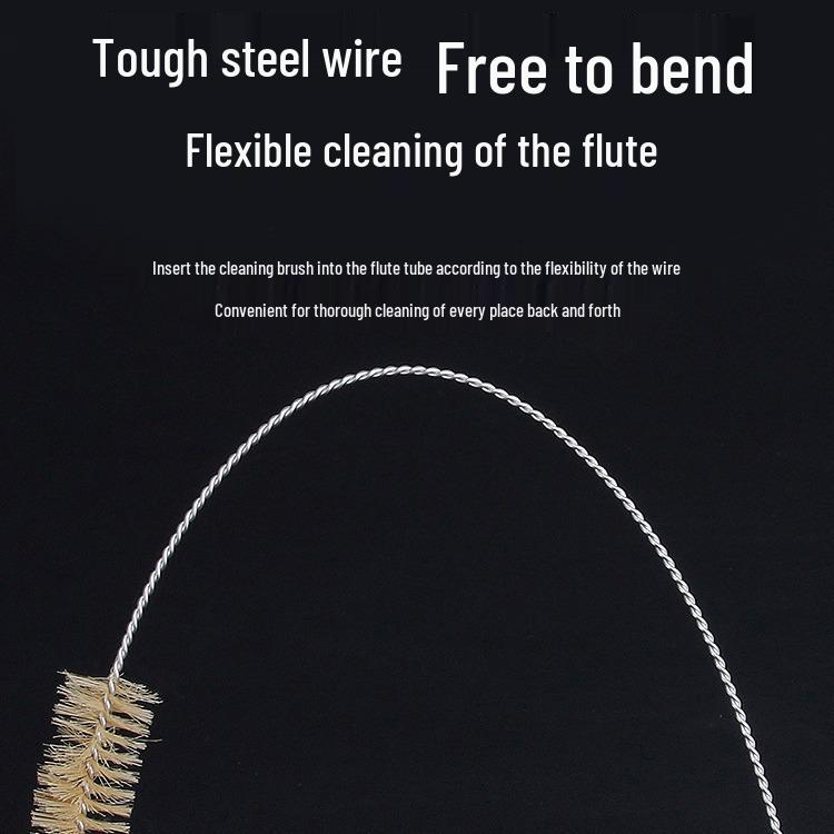 Bamboo Dongxiao Flute Cleaning Brush - Xiao, Nanxiao, Shakuhachi Maintenance Accessory