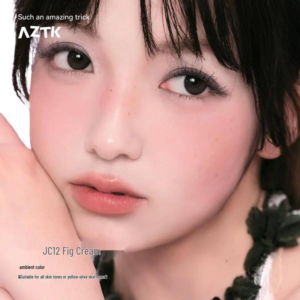 Aztk Dewy Liquid Blush Stick - Natural Cream Blusher for Women