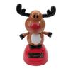 Car Ornament Creative Solar Swing Doll Shaking Santa Claus Gift Cartoon Christmas Gifts Car Decoration for Children