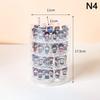 Acrylic Multi-Layer Rotating Display Shelf Character Stand Doll Model Display Box Blind Box Stage Cabinet Dust-Proof Display Box
