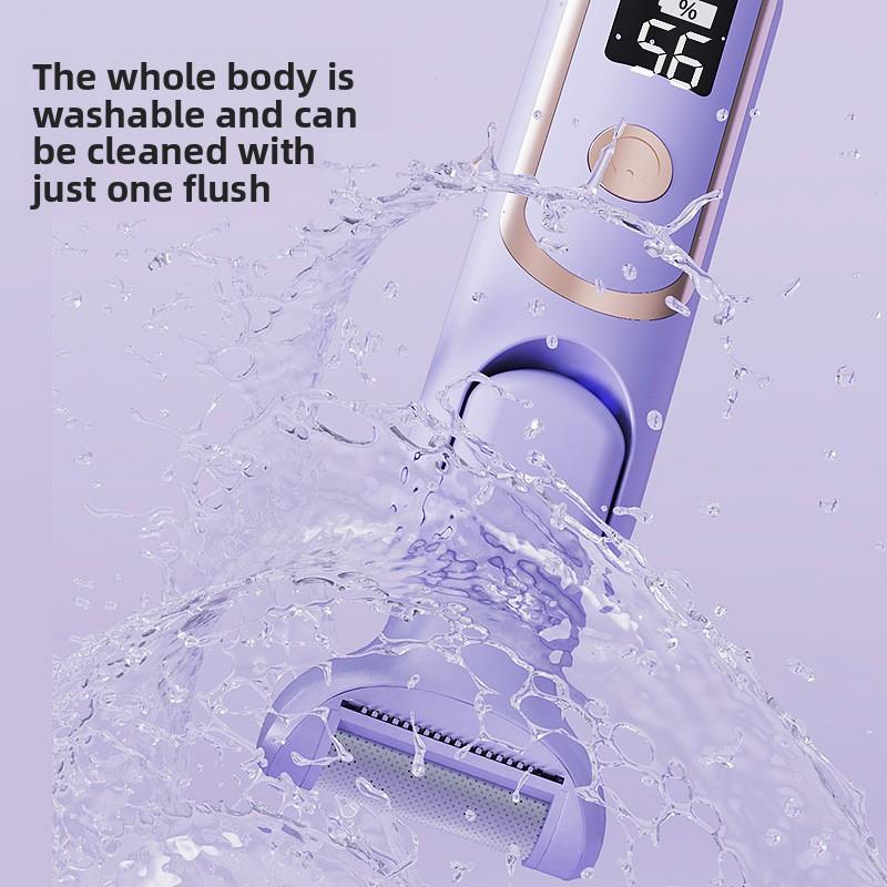 New Hair Remover, Women's Five-head Shaver, Private Parts Pubic Hair Trimmer, Electric Shaving Knife, Women's Hair Removal.