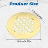 Professional Shower Drain Cover Steel Round Shape Universal Bath Drains Case Multipurpose Steel Drain Caps for House
