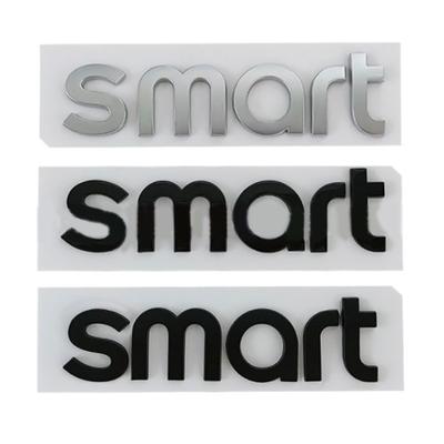 SMART letterové logo samolepky na auto pro úpravu hlavy vozu SMART Příslušenství kryt přední a zadní části ocasu Dekorativní samolepky