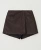 Rlrn Leather Mini Skirt Pants