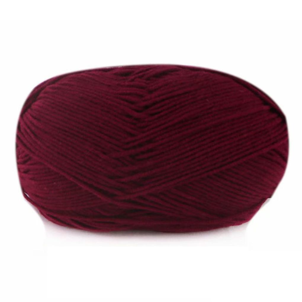 Crochet Yarn Sweater Scarf Gloves Toys Bundle Crafts Gifts Threads Durable Skeins Set Arts 4-Ply for Knitters Beginners Parties