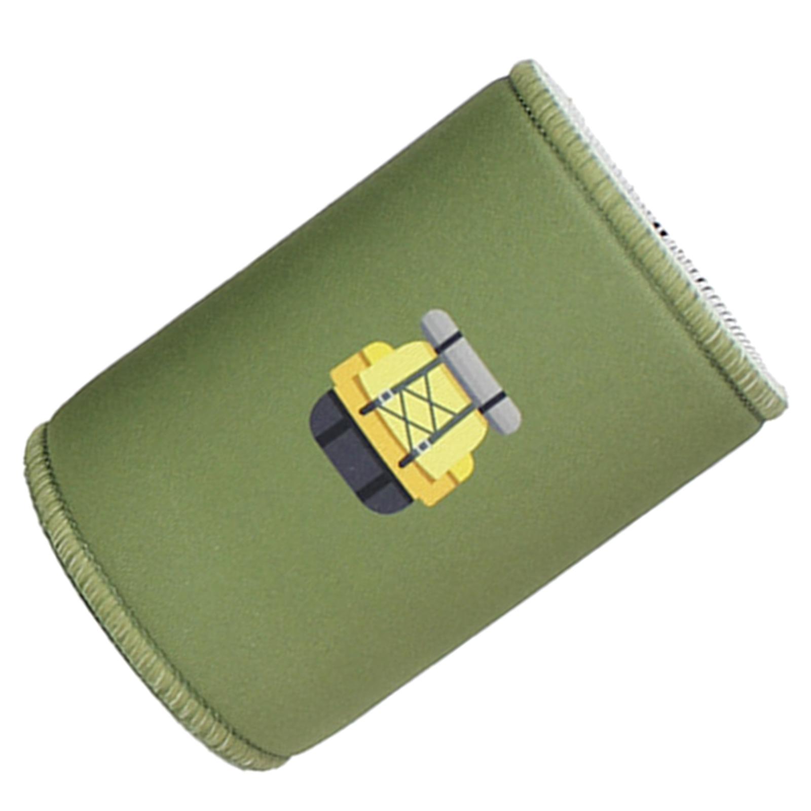 

Outdoor Camping Can Cover Insulated Can Cooler Sleeves Light Weight Beer Sleeves Bottle Holder Nonslip Drinks Can Cover S зелений