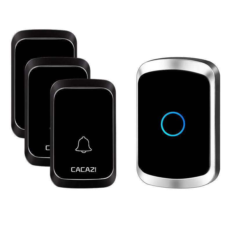 Household Wireless AC Digital Music Doorbell with Remote Control
