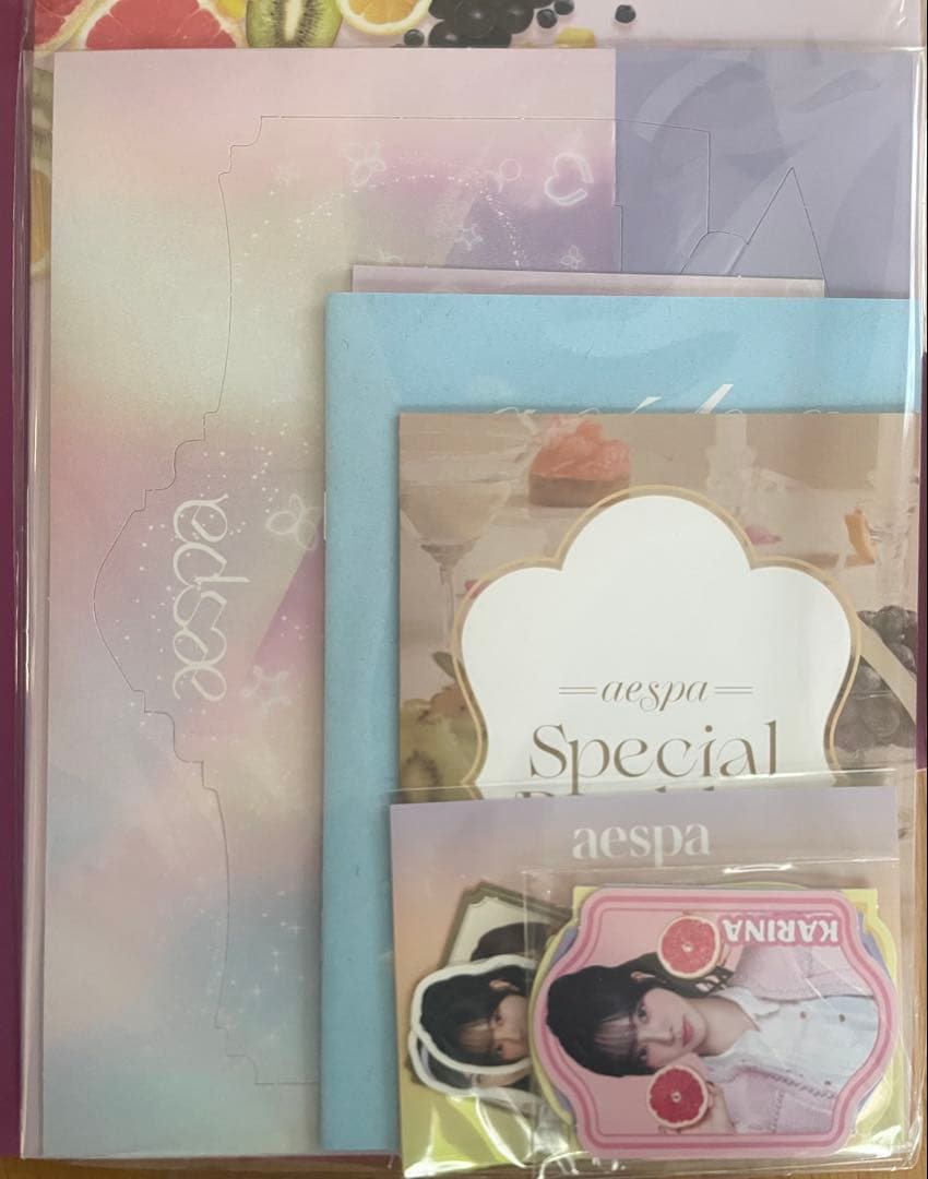 

[USED] aespa fan club bonus kit